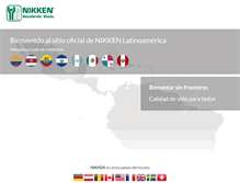 Tablet Screenshot of nikkenlatam.com